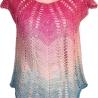 Damen-Shirt, Sommer-Shirt, Damen-Top, Shirt gehäkelt