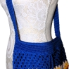 Tasche, Shopper, Sunflower-Bag, Granny-Square-Tasche, gehäkelt
