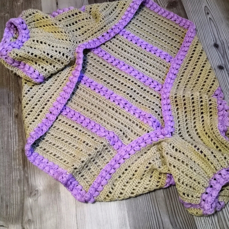 Seelenwärmer, Cardigan, Damenjacke, Jacke, handgehäkelt