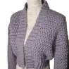 Cardigan, Damenjacke, Jacke, gehäkelt