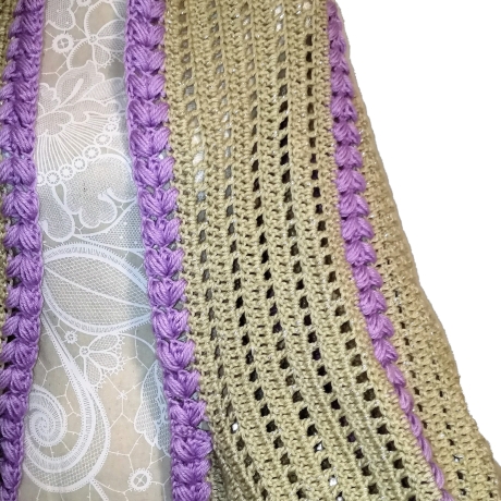 Seelenwärmer, Cardigan, Damenjacke, Jacke, handgehäkelt