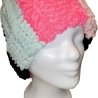 Beanie, Mütze, Beaniemütze, Maxi-Beanie-Mütze, handgehäkelt