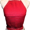Top, Sommer-Top, Damen-Top, Crop-Top, Cropped-Top, gehäkelt