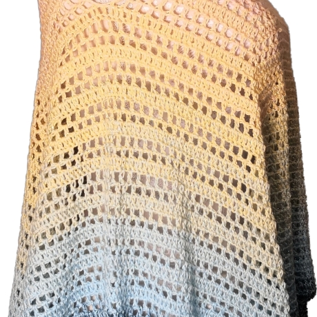 Damen-Shirt, Sommer-Shirt, Damen-Top, Shirt, gehäkelt