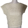 Damen-Shirt, Sommer-Shirt, Damen-Top, Shirt, T-Shirt, gehäkelt