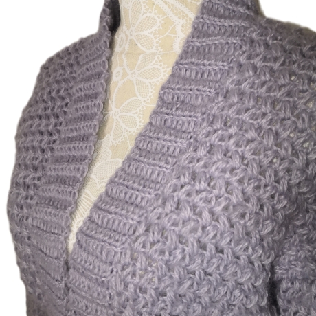 Cardigan, Damenjacke, Jacke, gehäkelt