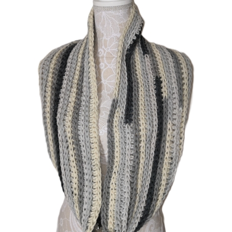Loop, Schal, Handarbeit, gehäkelt, Unisex