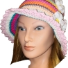 Bucket Hat, Sommer Häkelmütze, Fischerhut, Sonnenhut, Sommerhut