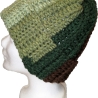 Beanie, Mütze, Beanie-Mütze, handgehäkelt, Unisex 