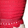 Top, Sommer-Top, Damen-Top, Crop-Top, Cropped-Top, gehäkelt