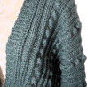 Cardigan, Bobbel-Cardigan, Damenjacke, Jacke, gehäkelt