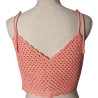 Top, Sommer-Top, Damen-Top, Crop-Top, Cropped-Top, gehäkelt