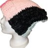 Beanie, Mütze, Beaniemütze, Maxi-Beanie-Mütze, handgehäkelt