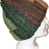 Beanie, Mütze, Beanie-Mütze, handgehäkelt, Unisex 