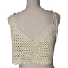 Top, Sommer-Top, Damen-Top, Crop-Top, Cropped-Top, gehäkelt