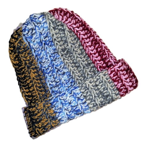 Beanie, Mütze, Beaniemütze, Maxi-Beanie-Mütze, Unisex 
