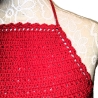 Top, Sommer-Top, Damen-Top, Crop-Top, Cropped-Top, gehäkelt