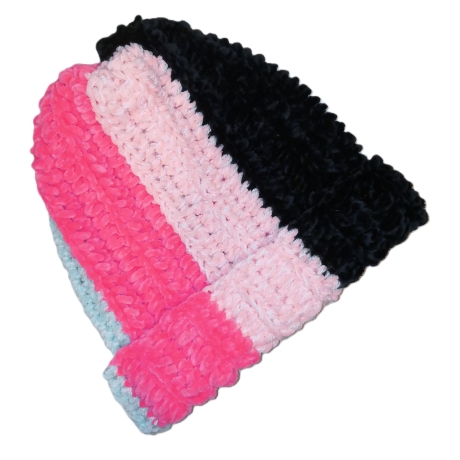 Beanie, Mütze, Beaniemütze, Maxi-Beanie-Mütze, handgehäkelt