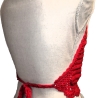 Top, Sommer-Top, Damen-Top, Crop-Top, Cropped-Top, gehäkelt