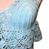 Top, Sommer-Top, Damen-Top, Crop-Top, Cropped-Top, gehäkelt