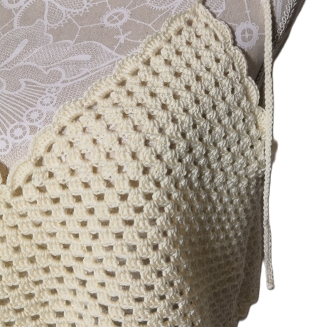 Top, Sommer-Top, Damen-Top, Crop-Top, Cropped-Top, gehäkelt