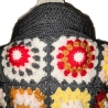Cardigan, Jacke, Granny-Square-Cardigan, Damenjacke, gehäkelt