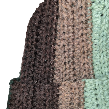 Beanie, Mütze, Beanie-Mütze, handgehäkelt, Unisex 