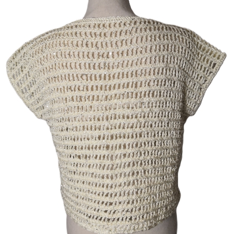Damen-Shirt, Sommer-Shirt, Damen-Top, Shirt, T-Shirt, gehäkelt