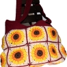 Tasche, Shopper, Granny-Square-Tasche