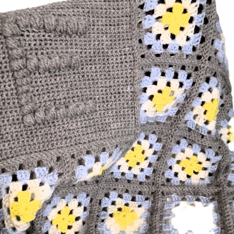 Babydecke personalisiert mit Anfangsbuchstabe, Kuscheldecke