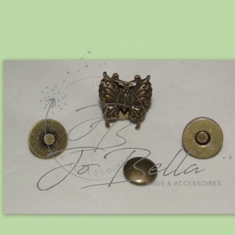 Magnetverschluss Schmetterling