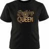 Kinder Kurzarm T-Shirt bedruckt mit BIRTHDAY QUEEN gold