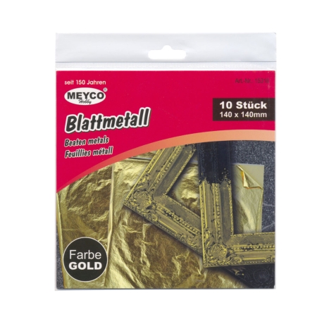 Blattmetall Gold / Silber