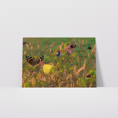 Bild Blümchenwiese - Kunstdruck