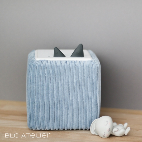 CORD JERSEY Bezug Dustyblue, passend für Toniebox