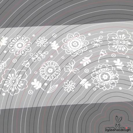 Blumen Band Plotterdatei SVG DXF