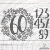 Blumenkranz Zahlen 0-9 Plotterdatei SVG DXF