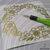 Blumenkranz Zahlen 0-9 Plotterdatei SVG DXF