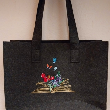 Taschendatei Blumen Buch 13x18
