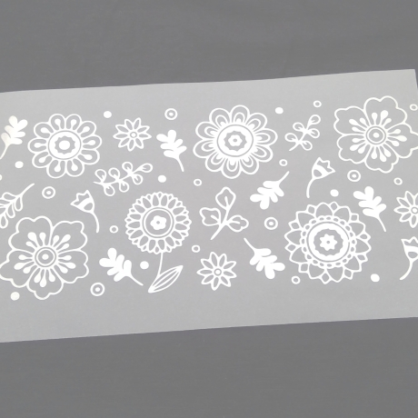 Blumenband Plotterdatei SVG DXF FCM