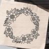Blumenkranz Plotterdatei SVG DXF 