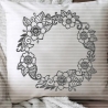 Blumenkranz Plotterdatei SVG DXF 