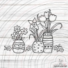 Blumen Vasen Plotterdatei SVG DXF 