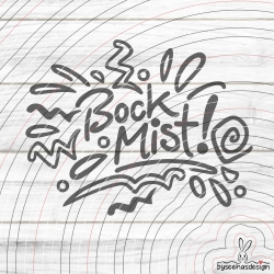 Bock Mist Plotterdatei SVG DXF