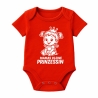 Baby Body kurzarm mit MAMAS KLEINE PRINZESSIN