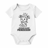Baby Body kurzarm mit MAMAS KLEINE PRINZESSIN