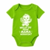 Baby Body kurzarm mit WILLST DU MEINE MAMA HEIRATEN