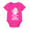 Baby Body kurzarm mit WILLST DU MEINE MAMA HEIRATEN