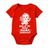 Baby Body kurzarm mit WILLST DU MEINE MAMA HEIRATEN