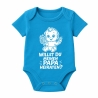 Baby Body kurzarm mit WILLST DU MEINEN PAPA HEIRATEN